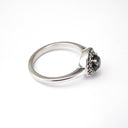 Black Diamond Cluster Ring