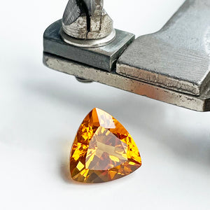 Citrine - Orange Trilliant Cut - 5.65ct