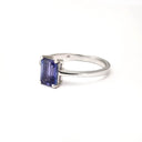 Classic Emerald Cut Solitaire Ring