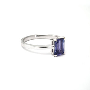Classic Emerald Cut Solitaire Ring