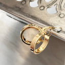 Contemporary Thick Flat 10mm Fronted Hoops