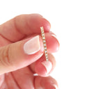 Delicate Full Eternity Rose Gold Stacking Ring