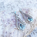 Aquamarine Drop Earrings