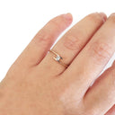 Dynamic Tension Set Princess Cut Diamond & Rose Gold Ring