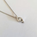 Enchanting Channel Set Diamond Slider Pendant