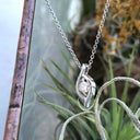Enchanting Channel Set Diamond Slider Pendant