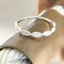 Eternity Swish Diamond Ring