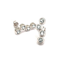   Four Aquamarine White Gold Drops Earrings