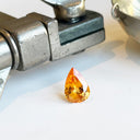 Garnet - Manderin - Pear Cut - 1.11ct