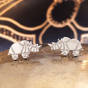 Geometric Rhino Studs