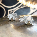 Geometric Rhino Studs