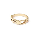 Gold Africa Ring