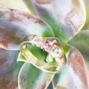 Gorgeously Sweet Pink Tourmaline and Morganite Ring