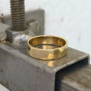 Polished Yellow Gold Band