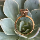 The Ultimate Glam Morganite and Diamond Ring