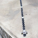 Black and White Diamond Tennis Bracelet