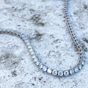 5ct White Diamond Tennis Bracelet