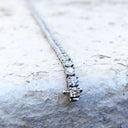 5ct White Diamond Tennis Bracelet