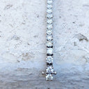 5ct White Diamond Tennis Bracelet