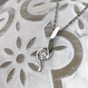 Swish Diamond Pendant