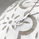 Swish Diamond Pendant