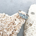 Trilogy Aquamarine Ring