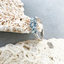 Trilogy Aquamarine Ring