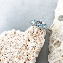 Trilogy Aquamarine Ring