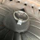 Handcrafted Emerald Cut Diamond Ring