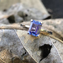 Classic Emerald Cut Solitaire Ring