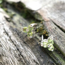 Trilogy Peridot Stud Earrings