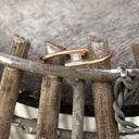 Dynamic Tension Set Princess Cut Diamond & Rose Gold Ring