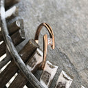 Dynamic Tension Set Princess Cut Diamond & Rose Gold Ring