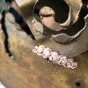 5 Diamond Rose Gold Twisted Diamond Ring