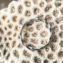 Braided Diamond and White Gold Band