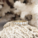 Yellow Gold 15 Diamond 3/4 Eternity Ring