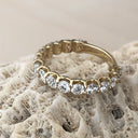 Yellow Gold 15 Diamond 3/4 Eternity Ring