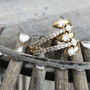 Diamond and Yellow Gold Multiband Ring