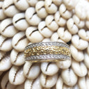 Animal track with diamond detail ring