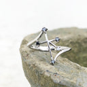 Distinctive Southern Cross Black Diamond Ring