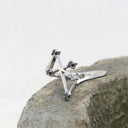 Distinctive Southern Cross Black Diamond Ring