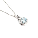    Knotted Bale Aquamarine Pendant