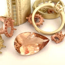 Morganite - Peach Pear Cut - 10.87ct