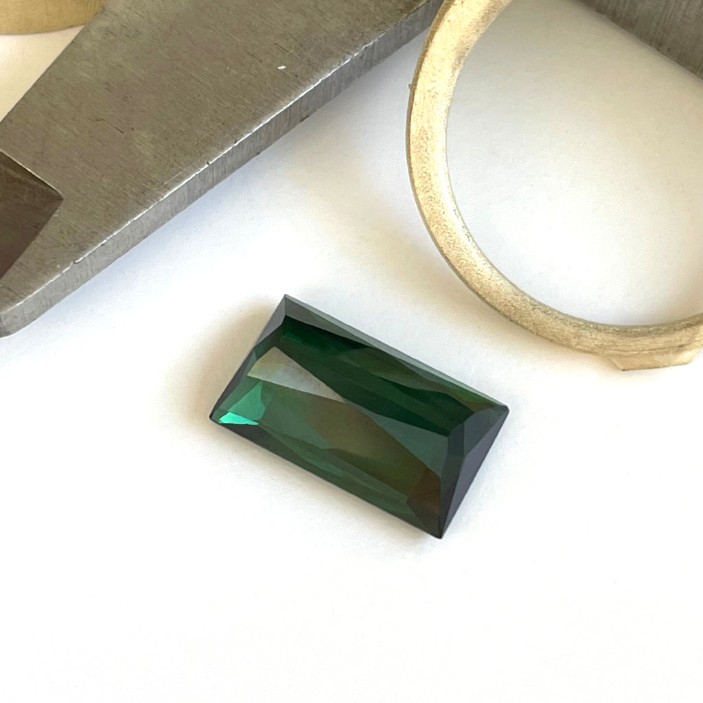 Tourmaline - Green Octagonal Cut - 4.08ct