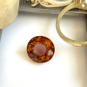 Tourmaline - Orange Oval Cut - 5.69ct