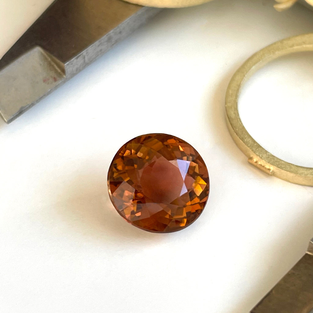 Tourmaline - Orange Oval Cut - 5.69ct