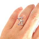 Southern Cross White Gold Tanzanite and Diamond Ring