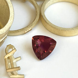 Tourmaline - Pink Trilliant Cut - 2.16ct