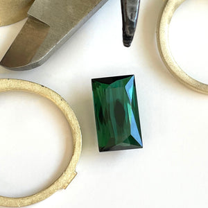 Tourmaline - Green Octagonal Cut - 4.08ct