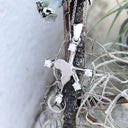 Map of Africa Diamond Southern Cross Pendant